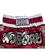 Fluory Muay Thai Shorts Kickboxing Burgundy MTSF87