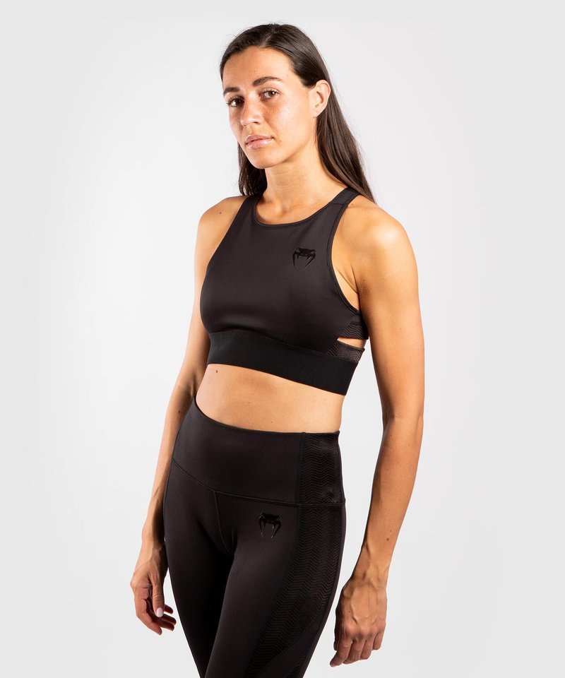 Venum Venum G-Fit Sport-BH Schwarz Schwarz