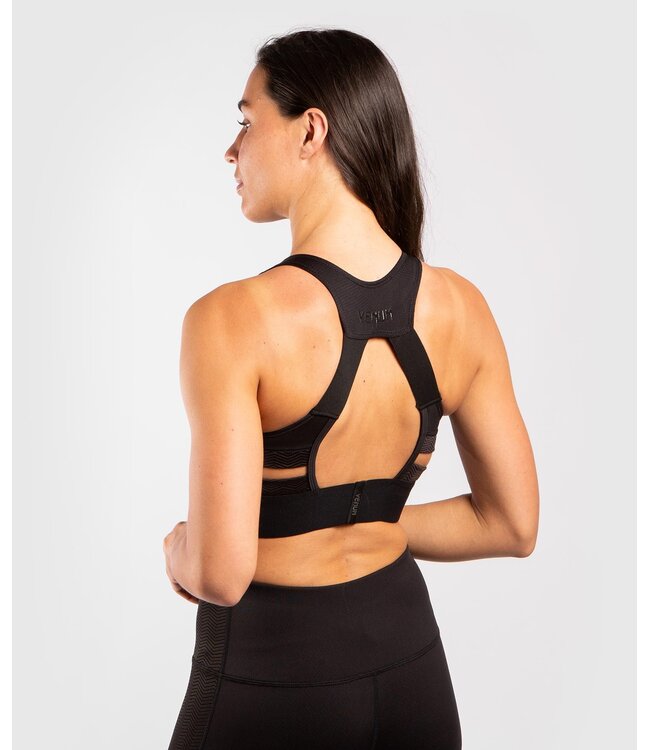 Venum G-Fit Sport-BH Schwarz Schwarz