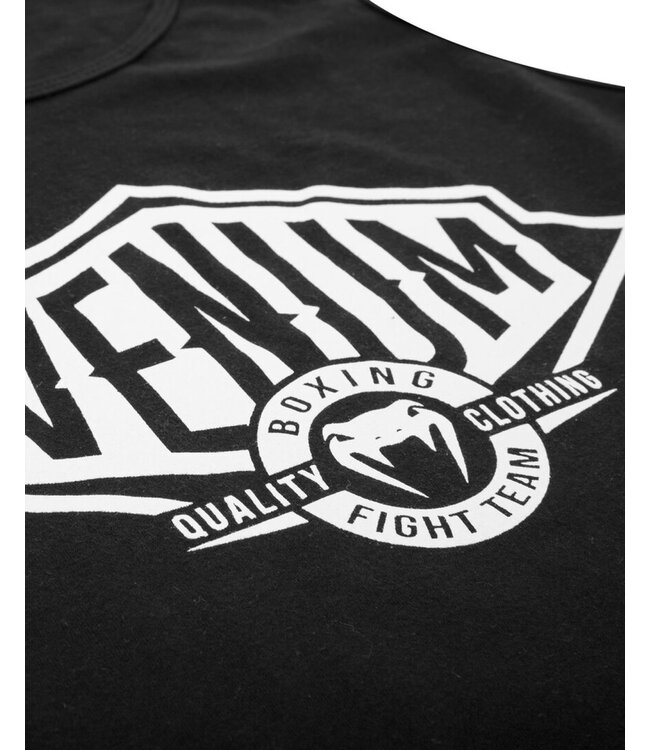 Venum Stamp Tanktop Katoen Zwart