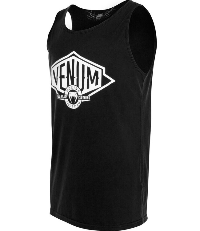 Venum Stamp Tanktop Katoen Zwart