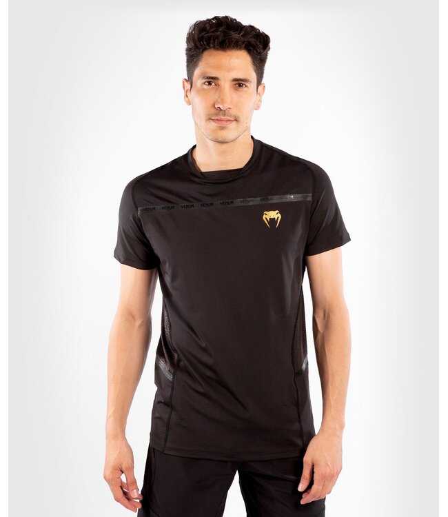 Venum Venum G-Fit Dry-Tech T-shirt Zwart Goud