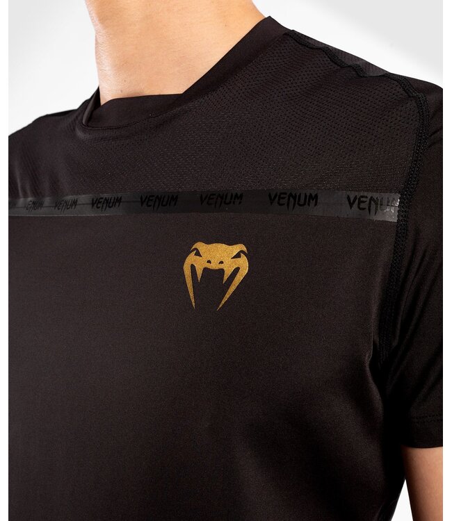 Venum G-Fit Dry-Tech T-shirt Zwart Goud