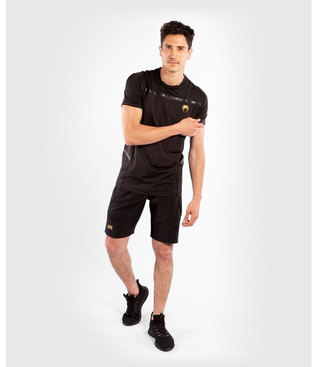 Venum Venum G-Fit Dry-Tech T-Shirt Schwarz Gold