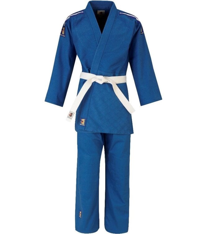 Matsuru Judo Gi 0026 Junior Blue – Lightweight & Reinforced 360g Waffle Cotton Gi for Youth