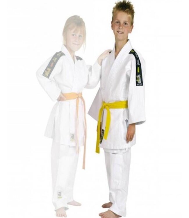 Matsuru Matsuru Judo Anzug Juvo 0003 mit Aufschrift Weiß
