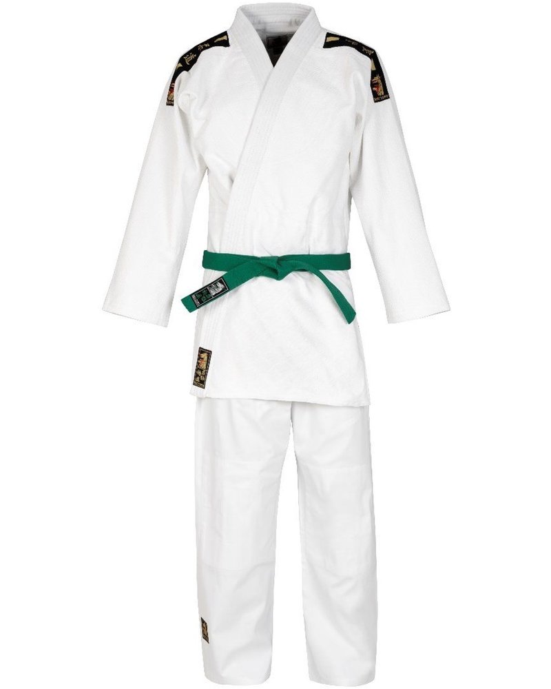 Matsuru Matsuru judo suit Judo Club With Label 0016 White