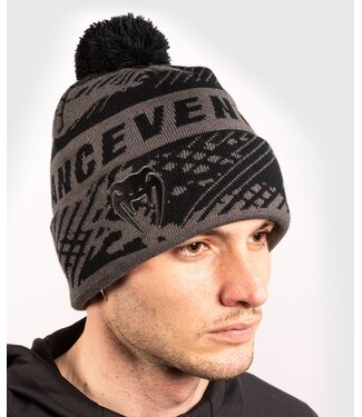 Venum Venum Performance Beanie Grau Schwarz Venum Venum Performance Beanie Grau Schwarz