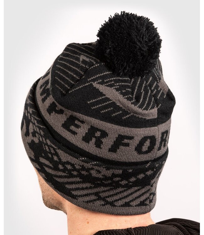 Venum Performance Beanie Grau Schwarz