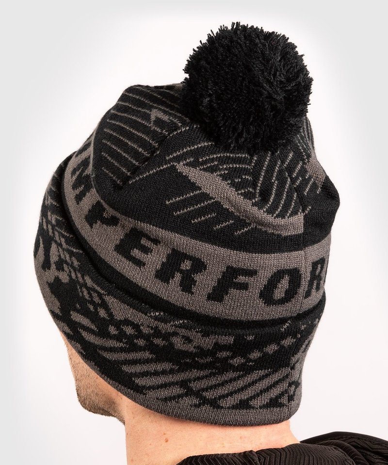 Venum Venum Performance Beanie Grau Schwarz