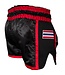 PunchR™  PunchR™ Muay Thai Short Super Mesh Black Red