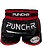 PunchR™  PunchR™ Muay Thai Short Super Mesh Black Red