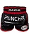 PunchR™  PunchR™ Muay Thai Short Super Mesh Schwarz Rot