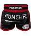 PunchR™  PunchR™ Muay Thai Short Super Mesh Black Red