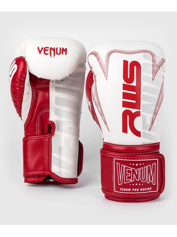 Venum RWS x Venum Muay Thai Boxing Gloves White Red