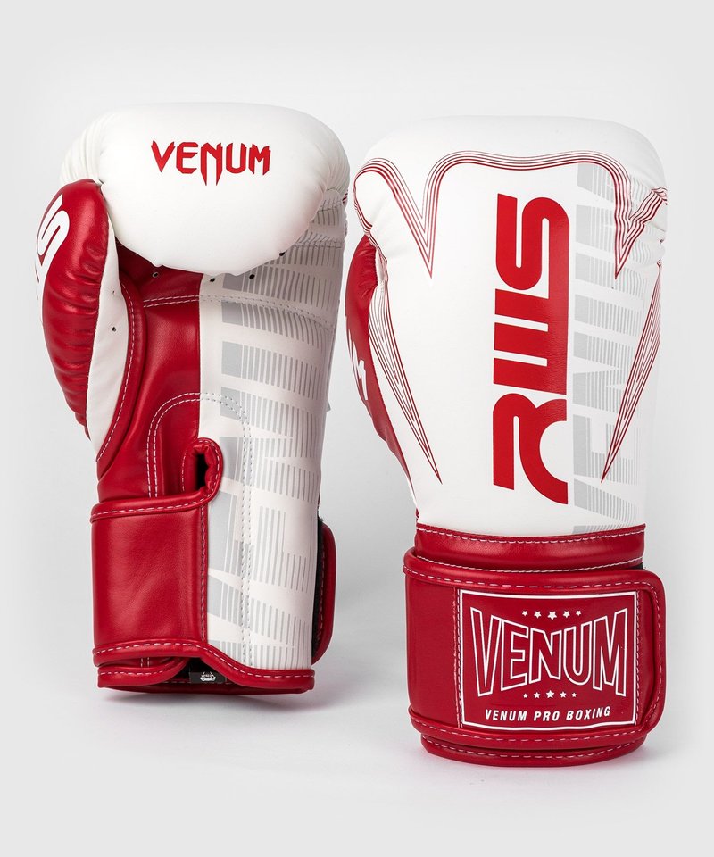 Venum RWS x Venum Muay Thai Bokshandschoenen Wit Rood