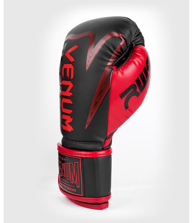 RWS x Venum Muay Thai Boxhandschuhe Schwarz Rot