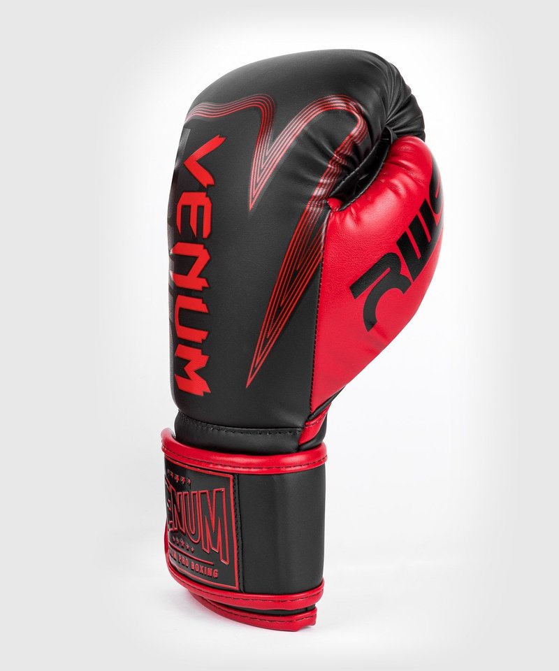 Venum RWS x Venum Muay Thai Boxhandschuhe Schwarz Rot