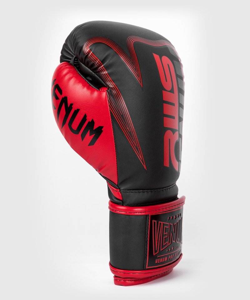 Venum RWS x Venum Muay Thai Boxhandschuhe Schwarz Rot