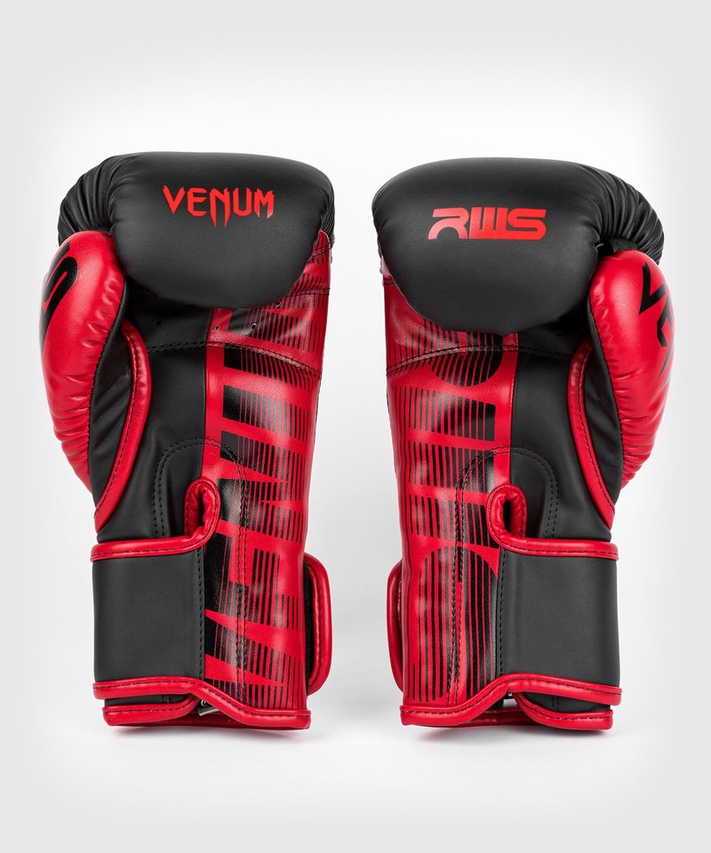 Venum RWS x Venum Muay Thai Boxhandschuhe Schwarz Rot