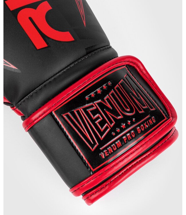 RWS x Venum Muay Thai Boxhandschuhe Schwarz Rot