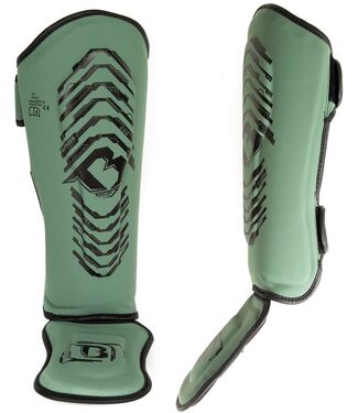 Booster Fightgear Booster Kickboks Scheenbeschermers SG YOUTH ELITE V2.3 Groen