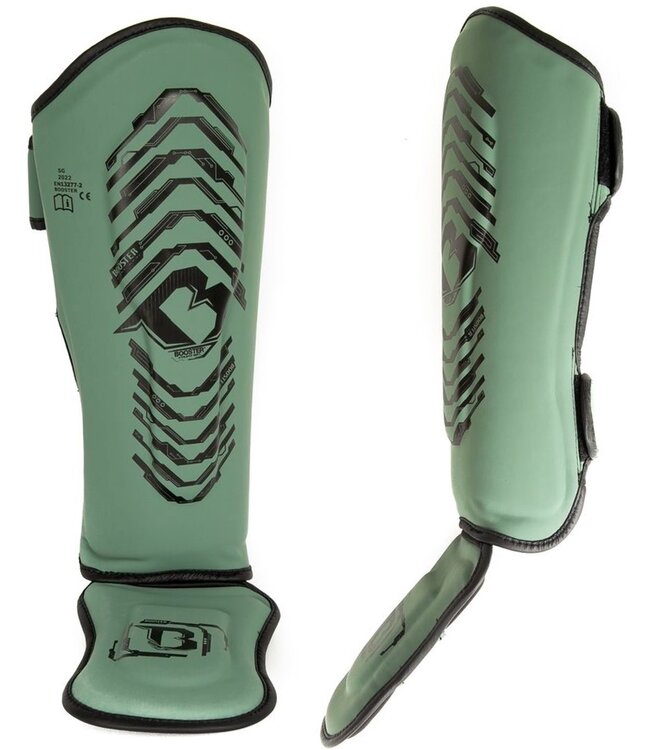 Booster Booster Kickboks Scheenbeschermers SG YOUTH ELITE V2.3 Groen