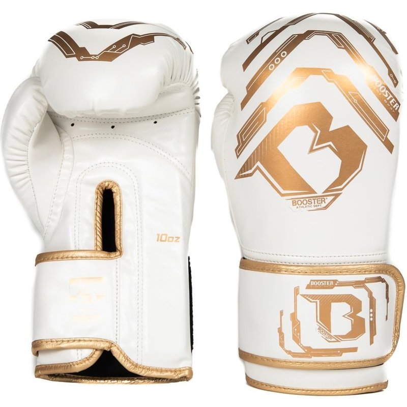 Booster Booster Kids Elite V2.2 Boxing Gloves White Gold