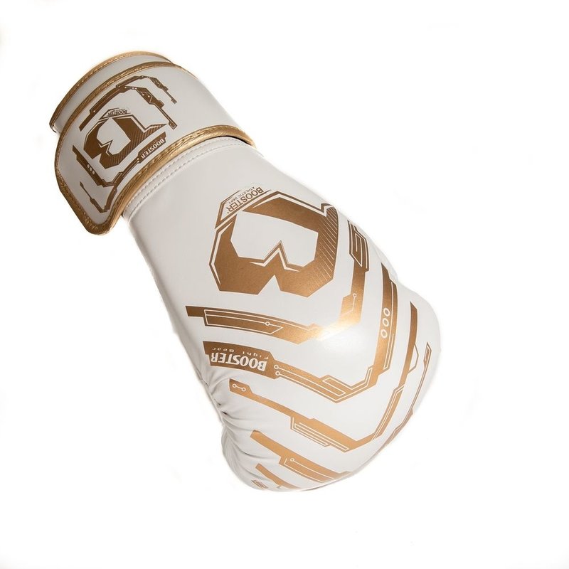 Booster Booster Kids Elite V2.2 Boxing Gloves White Gold