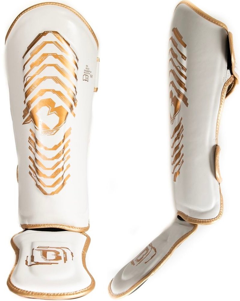 Booster Booster Kids Shinguards SG YOUTH ELITE V2.2 White Gold