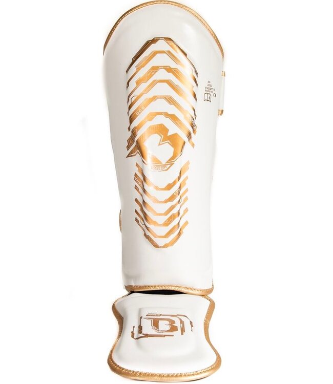 Booster Kickboks Scheenbeschermers SG YOUTH ELITE V2.2 Wit Goud