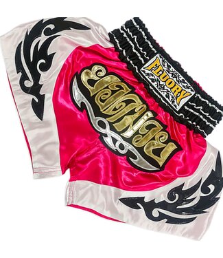 Fluory Fluory Kids Muay Thai Kickboxen Hose Rosa MTSF57