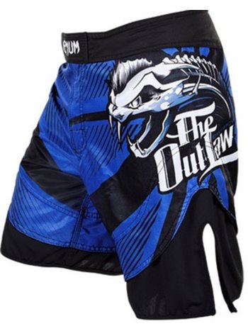 Venum Venum MMA Fightshorts Dan Hardy Outlaw Blauw Zwart