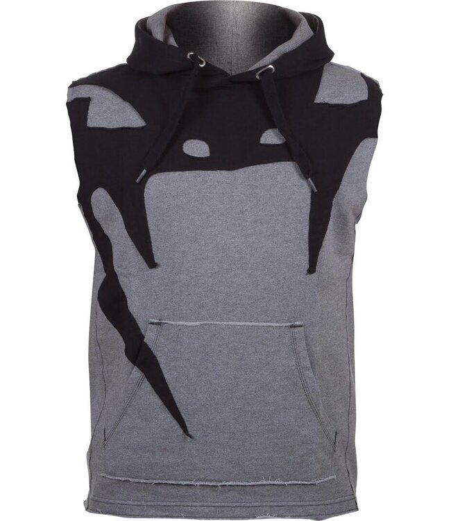 Venum Attack Sleeveless Hoody Grey