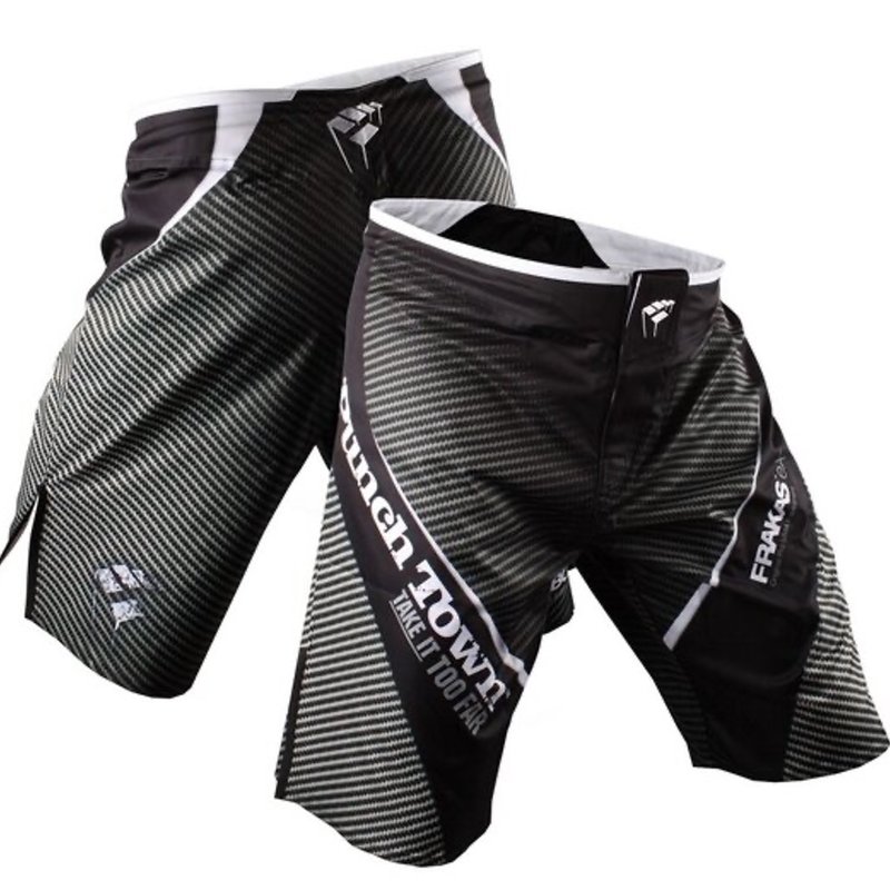 Punch Town Punch Town Frakas eX Fight Shorts Carbon Schwarz