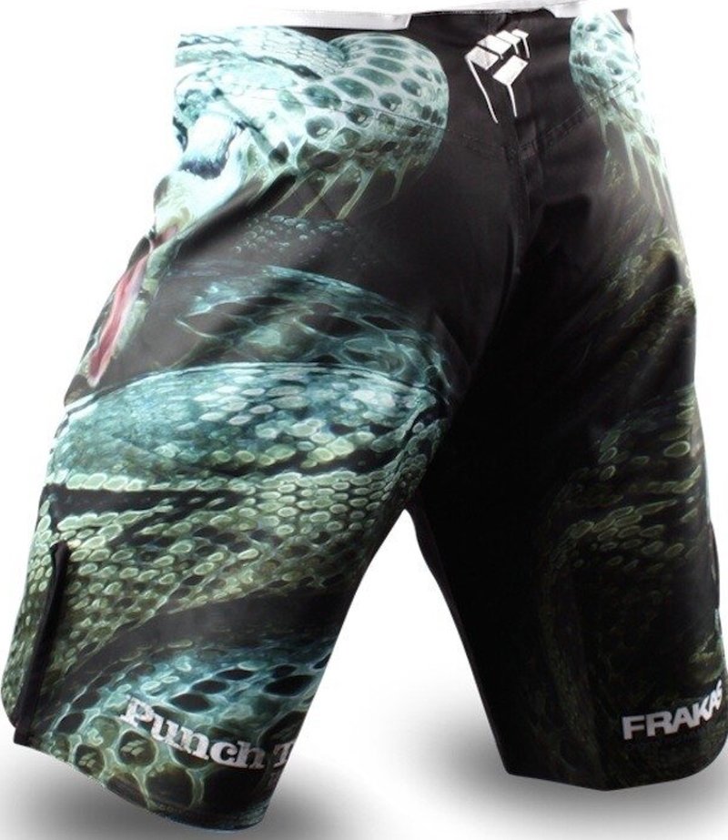 Punch Town PunchTown Frakas eX Mamba Fight Shorts Schwarz