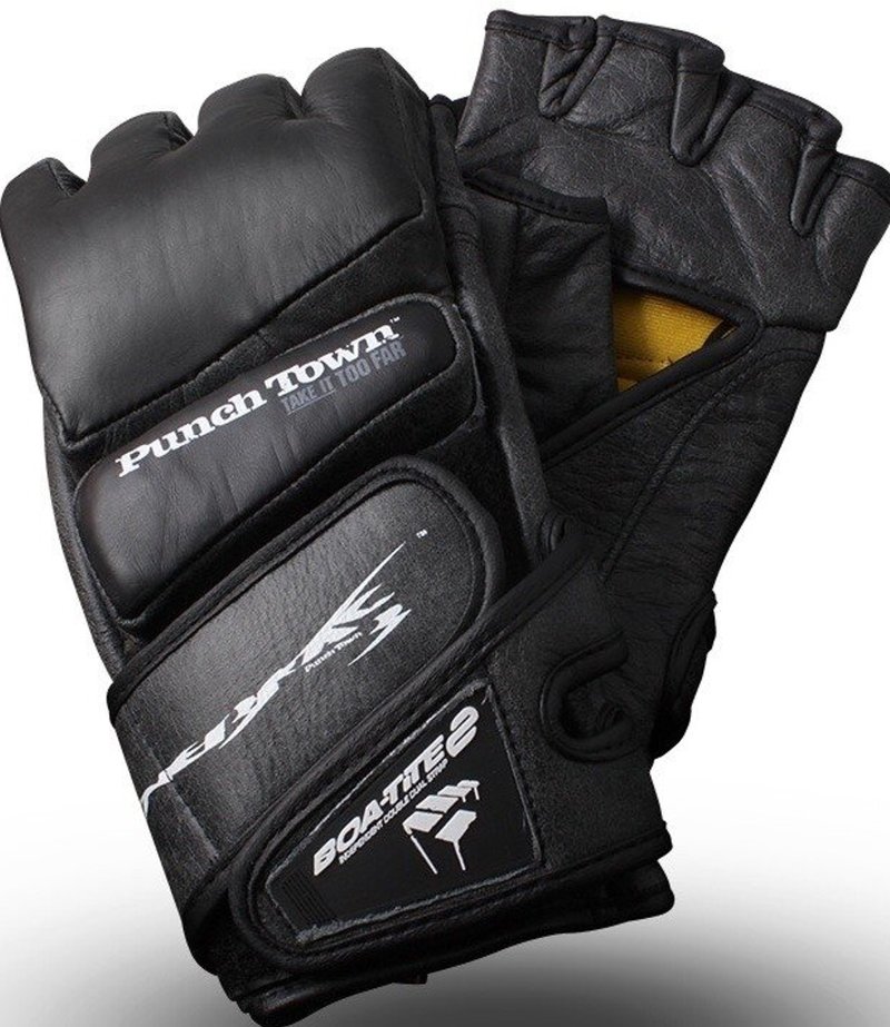 Punch Town Punch Town Tenebrae MMA Training Gloves Black