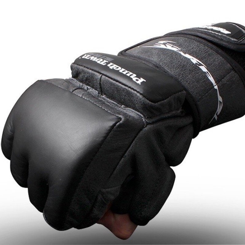 Punch Town Punch Town Tenebrae MMA Training Gloves Black