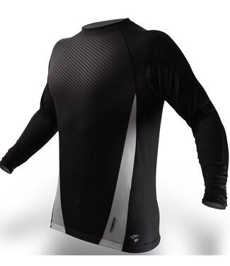 PunchTown PunchTown Rash Guard Carbon Langarm Schwarz