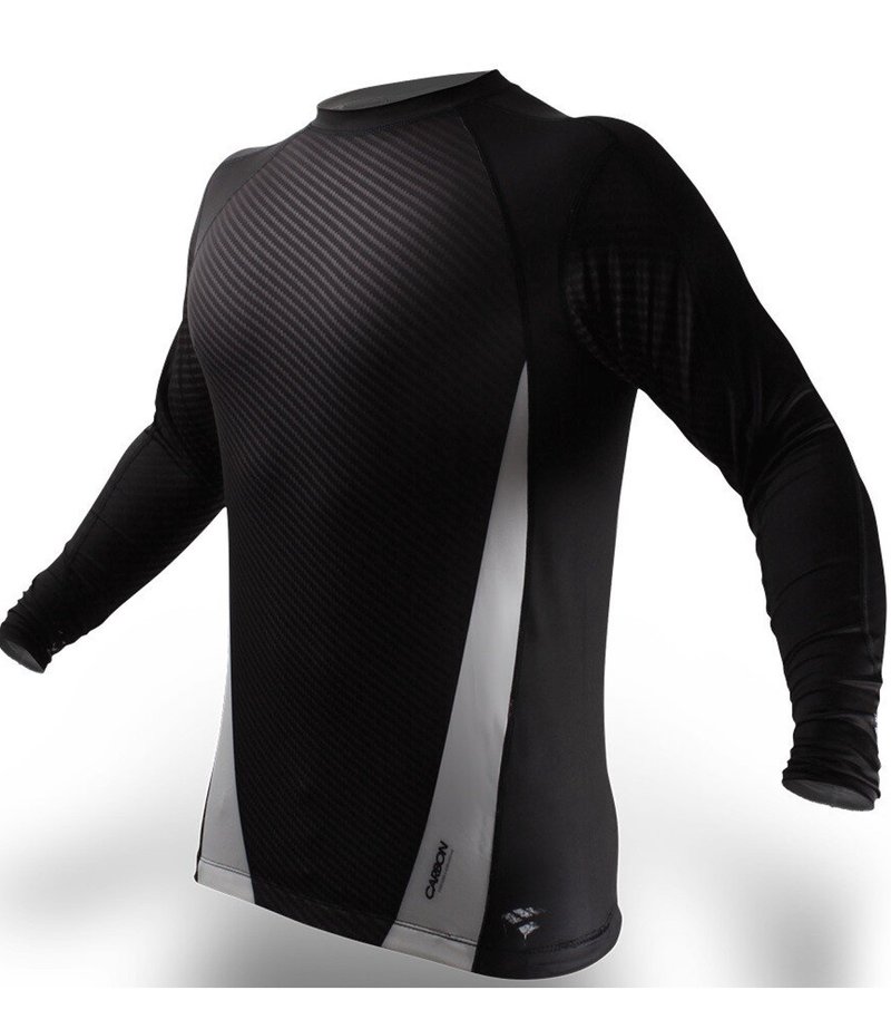 Punch Town PunchTown Rash Guard Carbon Langarm Schwarz