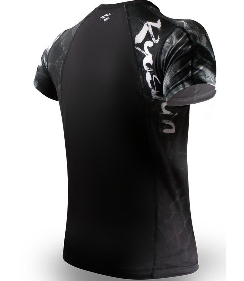 Punch Town PunchTown Rash Guard Ryushin Kurze Ärmel Schwarz