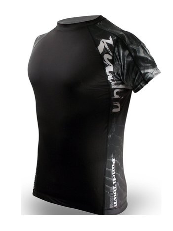 Punch Town PunchTown Rash Guard Ryushin Kurze Ärmel Schwarz