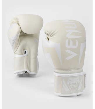 Venum Fightwear – Official Collection - Fightwear Shop Venum ELITE Boxhandschuhe Weiß auf Weiß Kickboxen