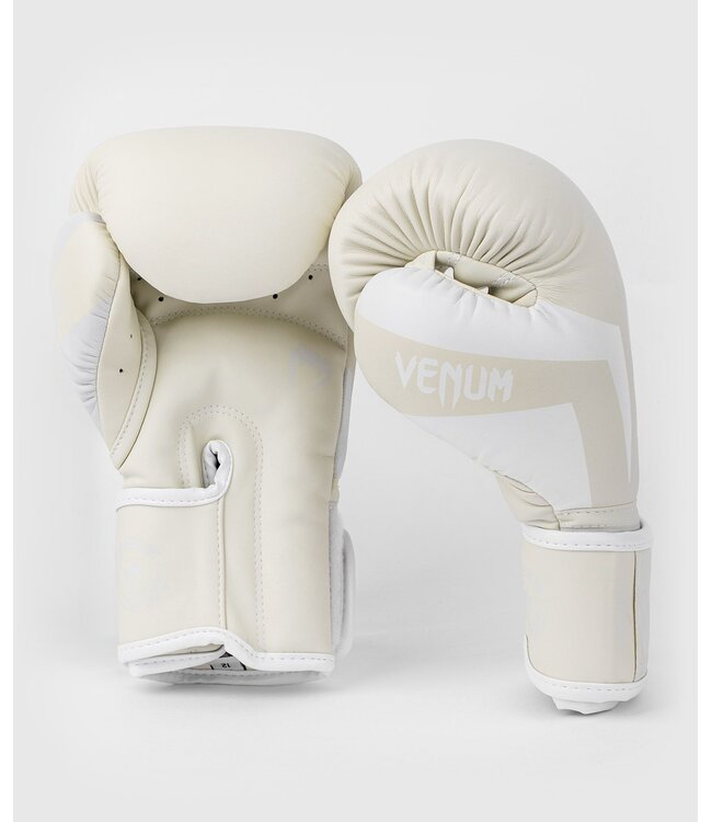 Venum ELITE Bokshandschoenen Wit op Wit Kickboksen