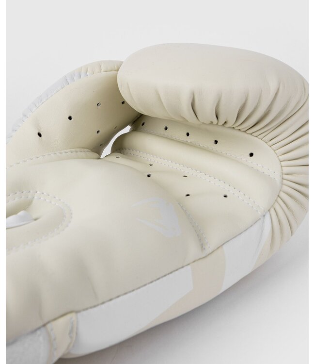 Venum Venum ELITE Boxhandschuhe Weiß auf Weiß Kickboxen