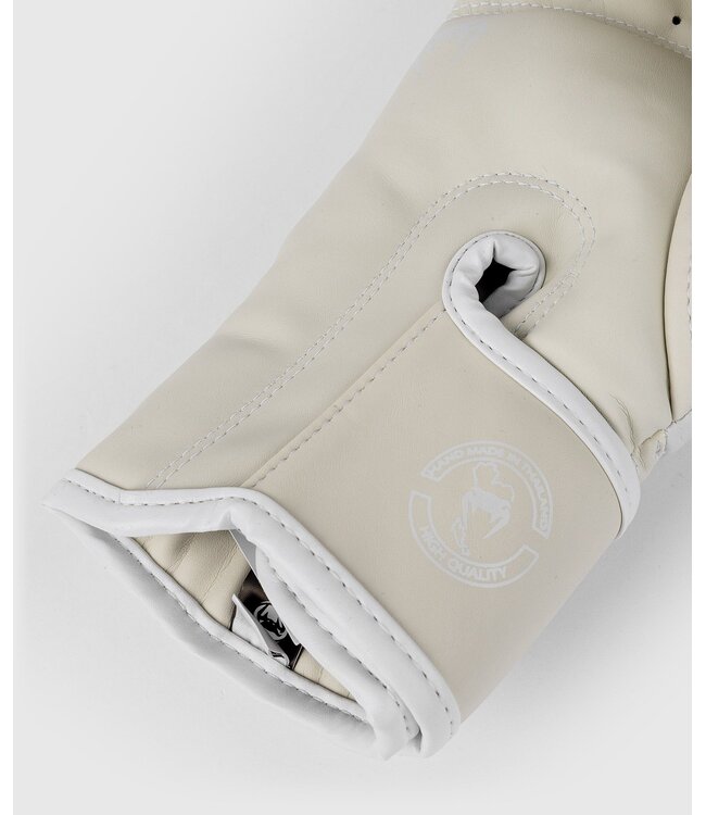 Venum ELITE Boxing Gloves White on White Kickboxing