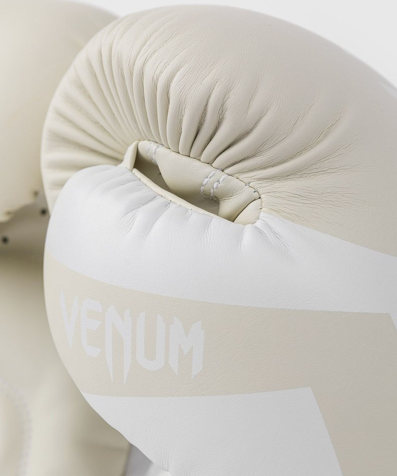 Venum Venum ELITE Boxhandschuhe Weiß auf Weiß Kickboxen