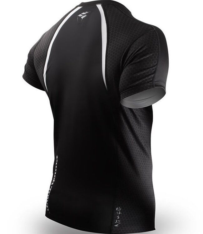 PunchTown Rash Guard Classic Short Sleeves Black