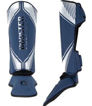 Booster Fightgear Booster Kickboxing Shinguards Bangkok Series 4 Blue