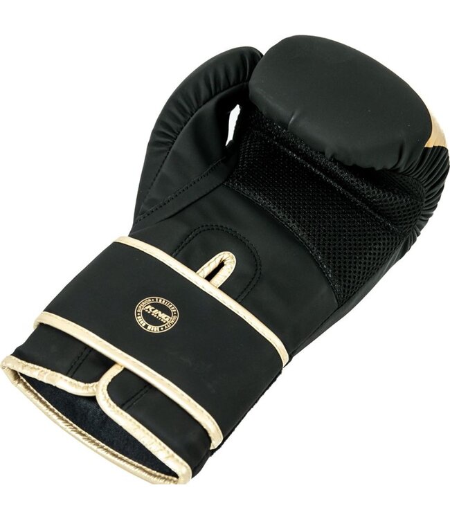 King Pro Boxing KPB/REVO 6 Boxing Gloves Black Gold